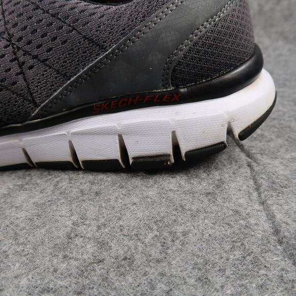 Skechers Shoes Mens 11.5 Sneaker Trainer Relaxed Fit Memory Foam Comfort Casual - Picture 6 of 15